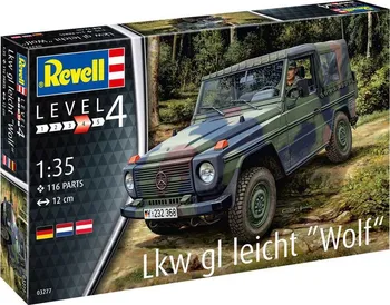 Plastikový model Revell 03277 Lkw gl leicht Wolf 1:35