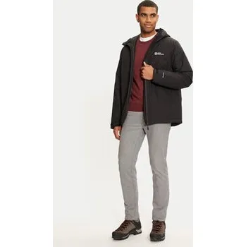 Dámská bunda Jack Wolfskin Větrovka Wisper Ins A61870 Černá Regular Fit M