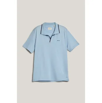 Pánská košile POLOKOŠILE GANT TIPPING COLLAR POLO FRESH BLUE