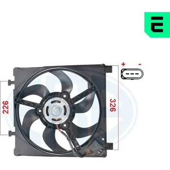 Auto-moto Větrák, chlazení motoru ERA 352122