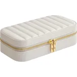 Šperkovnice Small Deson 20,5 cm bílá