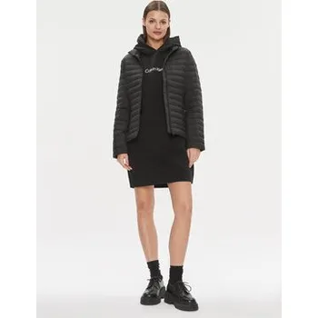 Calvin Klein Bunda pro přechodné období Packable Super Lw Padded Jacket K20K206326 Černá Slim Fit S