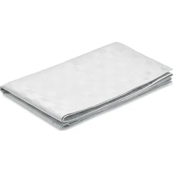 Běhoun na stůl z polyesteru Spice, bílá