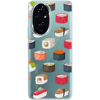 Pouzdro na mobilní telefon Odolné silikonové pouzdro iSaprio - Sushi Pattern - Honor 200