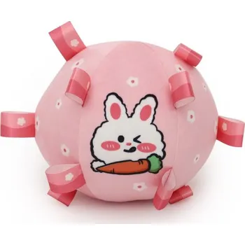 Hračka pro psa Reedog kousací míček pro štěňátka - růžová