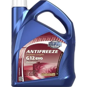 Náplň do chladiče a ostřikovače Chladící kapalina MPM Longlife Antifreeze G12evo 5L