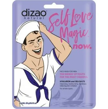 Pleťová maska Pleťová maska pro muže „Mořská sůl” Dizao 25g