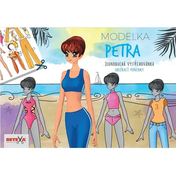 Vystřihovánky Betexa Vystřihovánky modelka Petra