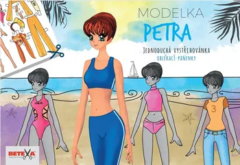 Vystřihovánky Betexa Vystřihovánky modelka Petra