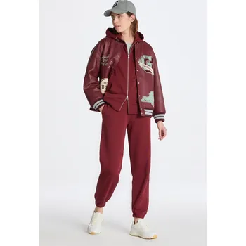 TEPLÁKY GANT SHIELD SWEATPANTS PLUMPED RED