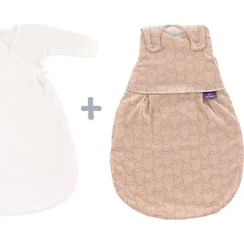 Spacák TRÄUMELAND Spací pytel Liebmich 3dílný set Kuschelhase Beige Velikost (od výrobce): 50/56