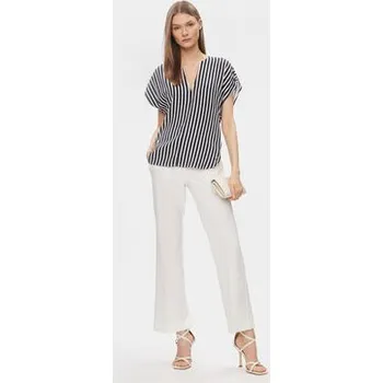 Dámská halenka Tommy Hilfiger Halenka WW0WW41845 Tmavomodrá Relaxed Fit 38