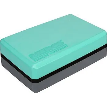 Merco Yoga Block Duo kostka na jógu 23 x 15 x 10 cm zelená/antracitová