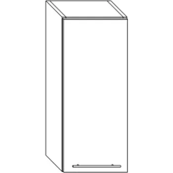 Kuchyňská skříňka Horní skříňka H30/71/P EKO PLUS Dekor: Dub natur (dub sonoma)