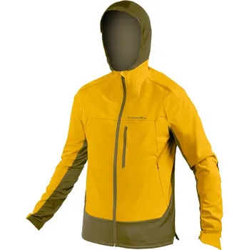 Cyklistická bunda Bunda Endura Bunda Endura MT Polartec E9197 pánská mustard 3XL 3XL