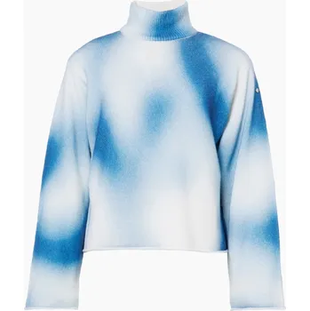 Dámský svetr Goldbergh Long Sleeve Knit Sweater denim print XS