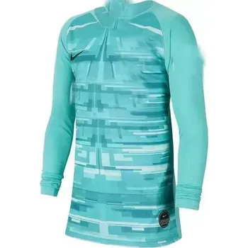 Míčový sport Brankářský komplet Nike dlouhý rukáv tyrkysová (Senior S)