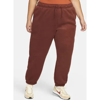 Dámské tepláky Nike Sports essential pants red (plus size) 2X