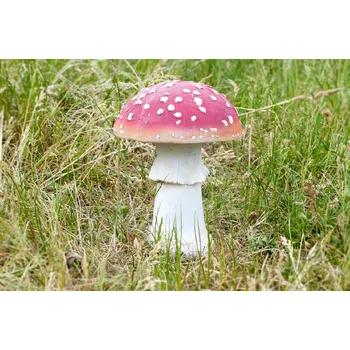 Zahradní dekorace Prodex Import Houba muchomůrka velká