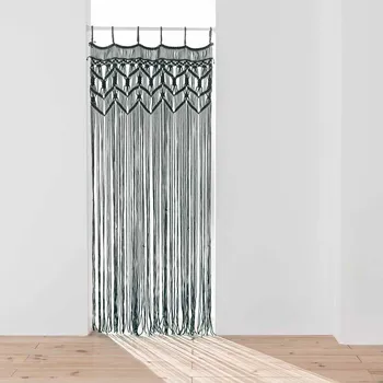 Sprchový závěs Černý závěs do dveří 90x200 cm Macarena – douceur d'intérieur ID_1633788