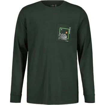 Pánské tričko Pánské tričko Maloja CHLIM. - tmavě zelená M