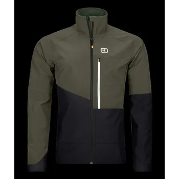 Pánská softshellová bunda Pánská Bunda Ortovox Punta Berrino Jacket Men's Barva: Dark Wild Herbs, Velikost: XL