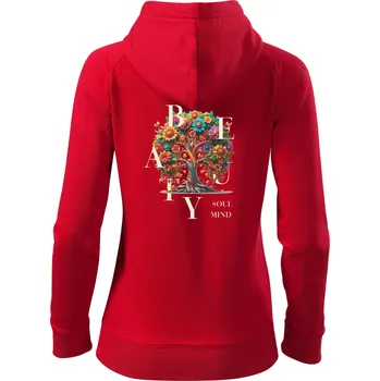Pánská mikina Dámská mikina Voyage s potiskem Beauty Soul Mind