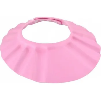 Čepice Nastavitelná čepice na mytí vlasů pro děti Barva: růžová