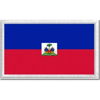 Vlajka Pelisport Haitská vlajka tištěná nášivka 6 x 3,5 cm
