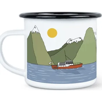 Kempingové nádobí Plecháček Nový Zéland Milford Sound