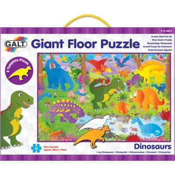 3D puzzle Velké podlahové puzzle – dinosauři - 2. jakost