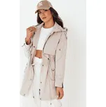 Dámská parka DSTREET BRENS SVĚTLE BÉŽOVÁ M