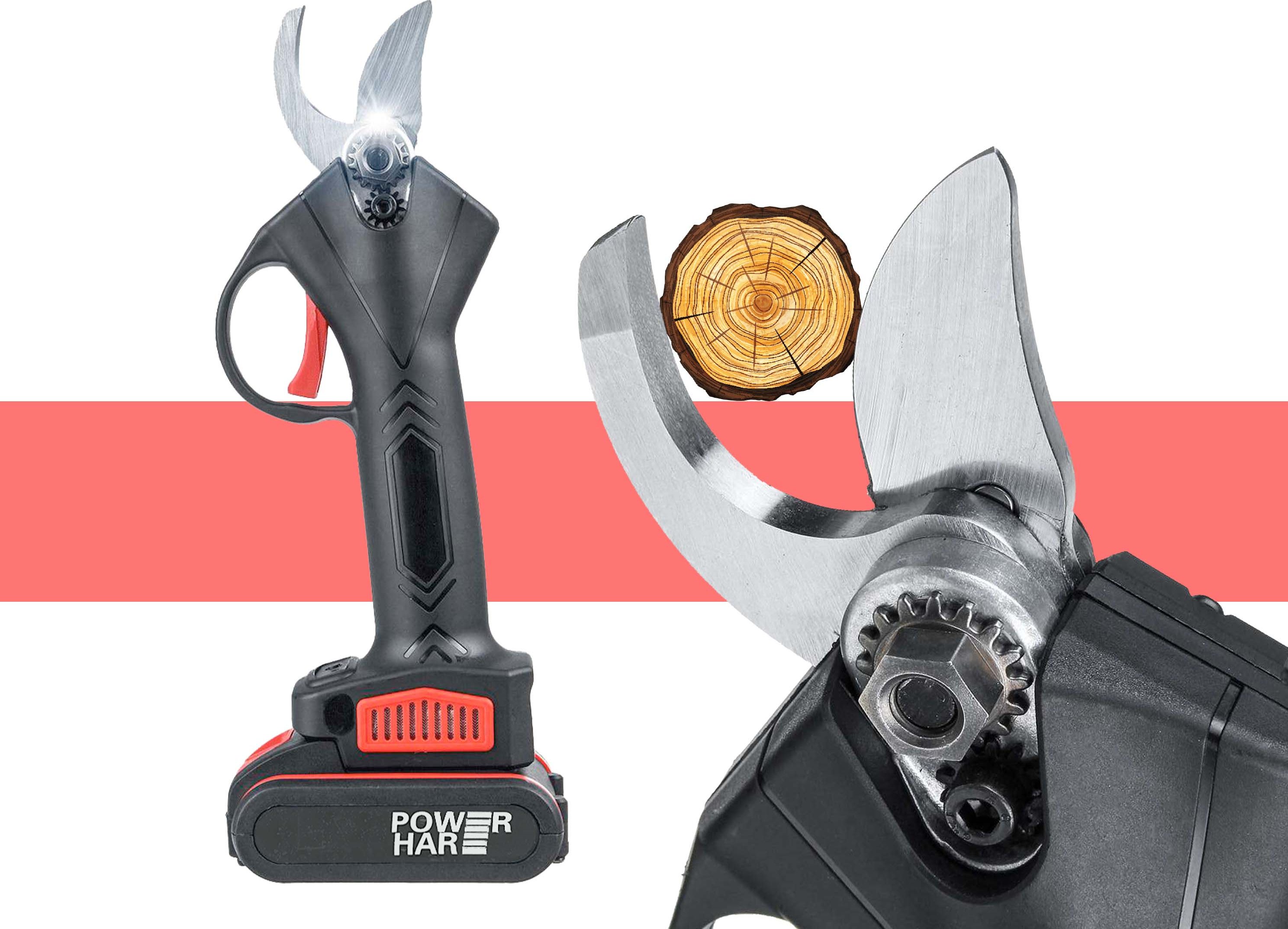 Nakida Výkonné aku zahradnické nůžky 32 mm. Počet aku 2 ks 2000 mAh + ZDARMA NÁHRADNÍ BŘIT