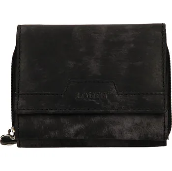 Peněženka Dámská peněženka LAGEN kožená BLC/4727 černá BLK