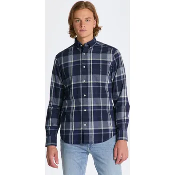 Pánská košile KOŠILE GANT REG JASPE CHECK SHIRT MARINE