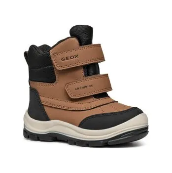 Dívčí obuv Sněhule Geox B Flanfil Boy B Abx B463VA 050FU CR69B M Hnědá 20