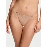 Victoria's Secret dámské klasické kalhotky Adjustable z luxusní kolekce Dream Angels světle hnědé XS