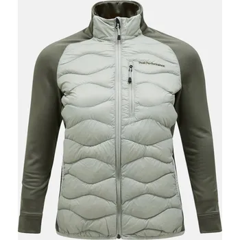 BUNDA PEAK PERFORMANCE W HELIUM DOWN HYBRID JACKET LIMIT GREEN