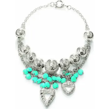 Náhrdelník Folli Follie Dámský náhrdelník Folli Folly 4N0F014T (38 cm)