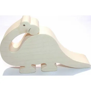 Dřevěná hračka Fauna Dřevěné zvířátko Brontosaurus
