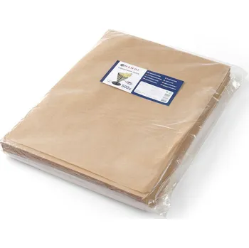 Jednorázové nádobí Nepromastitelný papír, HENDI, Béžová, 500 ks, 250x350mm