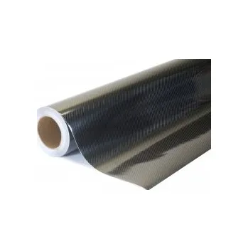 Polep vozidla Lesklá 5D Karbonová černá auto wrap fólie 152x100cm - interiér/exteriér -