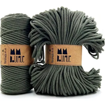 Příze MMboutique bavlněná šňůra 4mm Khaki green Varianta návinu: Přadeno