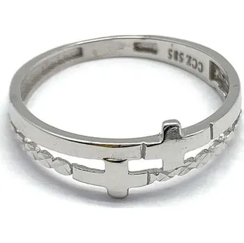 Prsten Diante Zlatý zdobený prsten 31503781