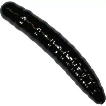 Umělá nástraha Revol Baits nástraha Larva 35mm příchuť krevetka, barva černá 15ks