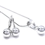 Stříbrná souprava s kuličkou Adelaida