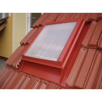 Vikýř Standard 500x500 cihlově červená RAL 8004