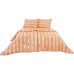Stanex Bavlněné povlečení Barunka oranžová 140x200 70x90