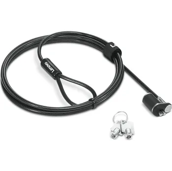 Kabel do PC Lenovo 4XE1F30276 lankový zámek Černá 1,5 m