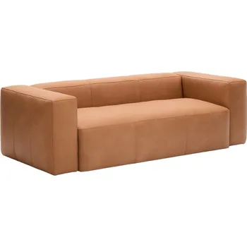 Pohovka Kave Home Kožená pohovka Blok 240 cm